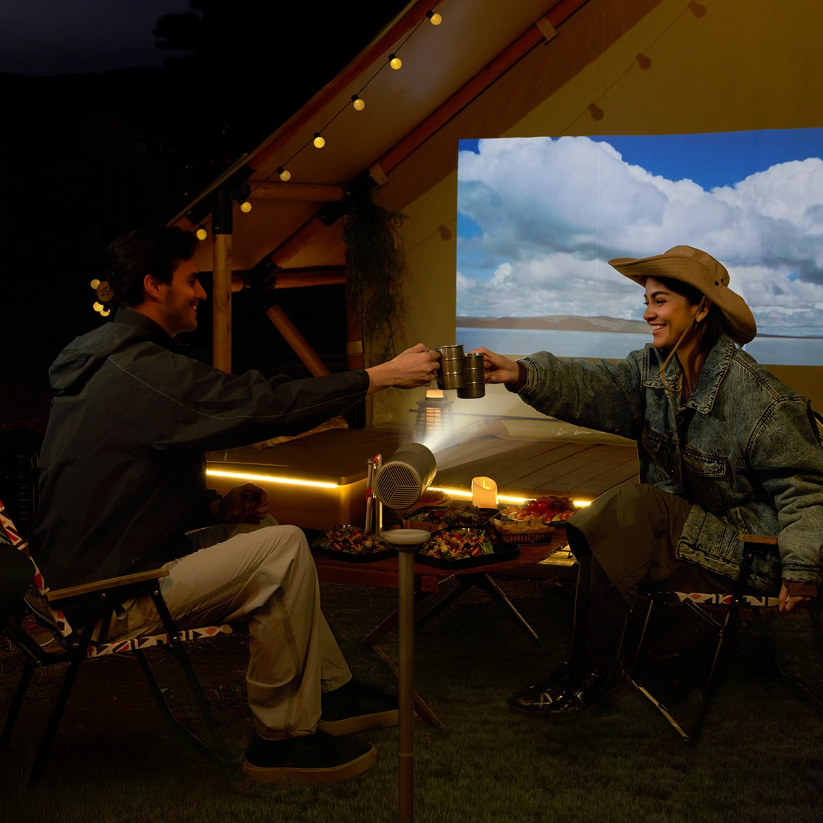 This Portable Outdoor Movie Projector Might Be Better Than a TV: Meet the XGIMI MoGo 4