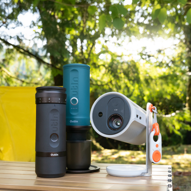 Portable Camping Projector & Coffee Maker: XGIMI MoGo 4 Laser Outdoor