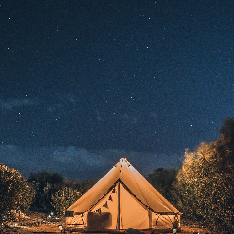 XGIMI Halo+: Create Outdoor Cinema While Camping