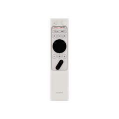 White XGIMI remote control silicone case with button cutouts. Protective and compatible.