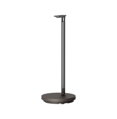 XGIMI Floor Stand Ultra in elephant grey, aluminum alloy pole with projector mount and circular base.