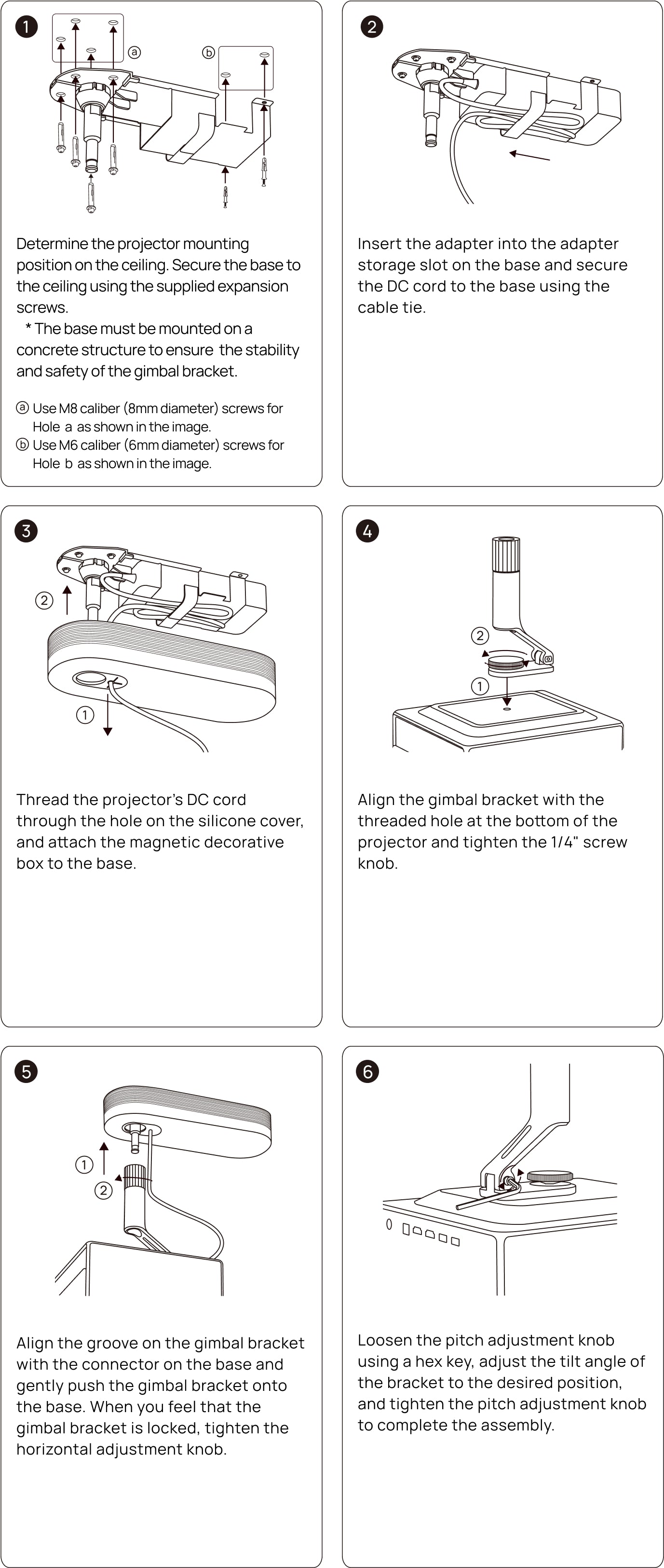 XGIMI Ceiling Mount mountingguide-m.jpg__PID:72e2be43-e71b-44d4-9a58-cd8deba58682