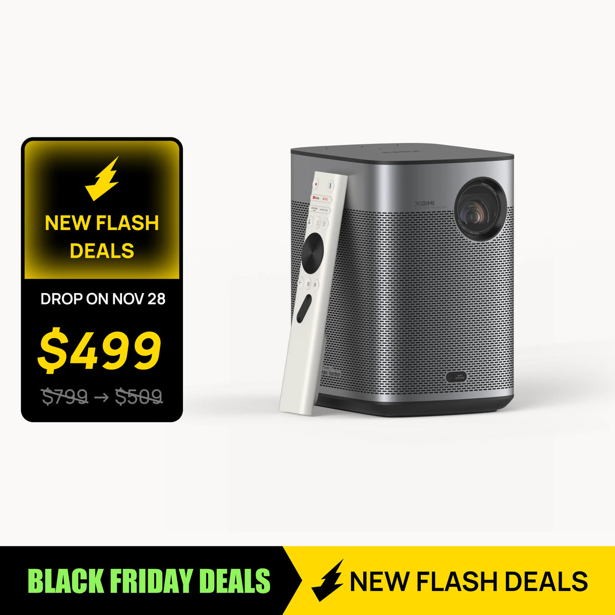 Halo+ (New) Full HD Portable Projector | XGIMI