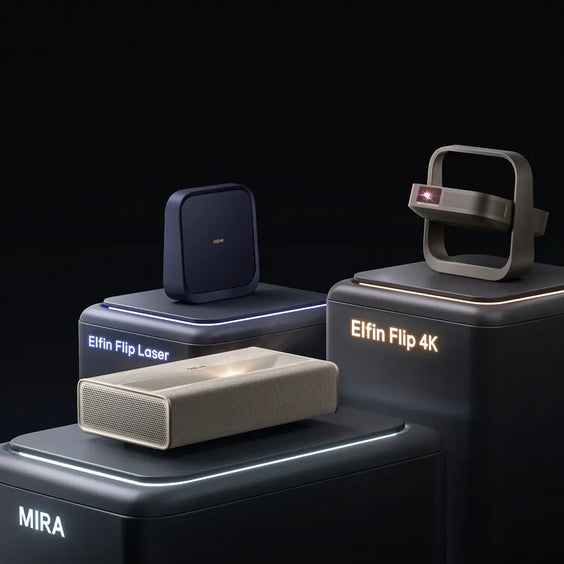 XGIMI Unveils Its 2026 Projector Lineup: Elfin Flip 4K, Elfin Flip Laser, and MIRA