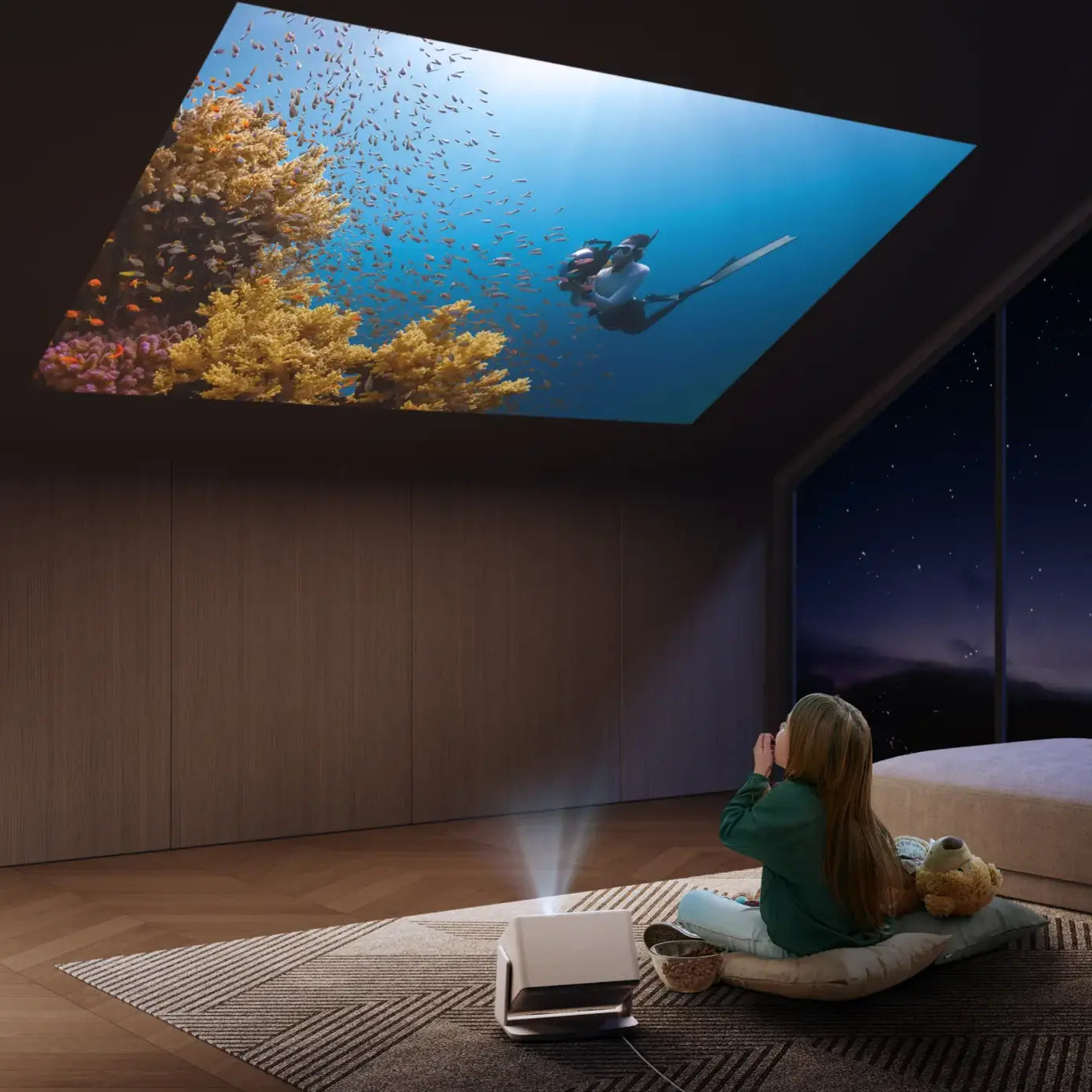 How to Choose and Set Up a Projector for Living Room?