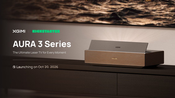 XGIMI AURA 3 Max & Pro Launch on Kickstarter: Prices, Bundles, and FAQs