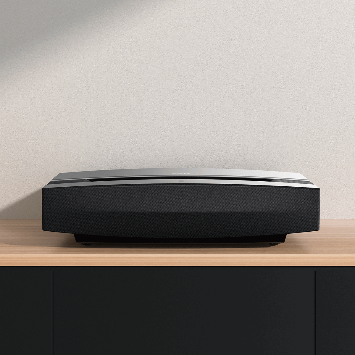 AURA 4k ust laser projector fits into any home deco