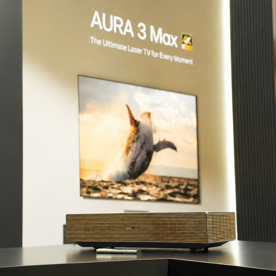 Meet XGIMI AURA 3 Series 4K Laser TV UST Projectors at IFA 2026