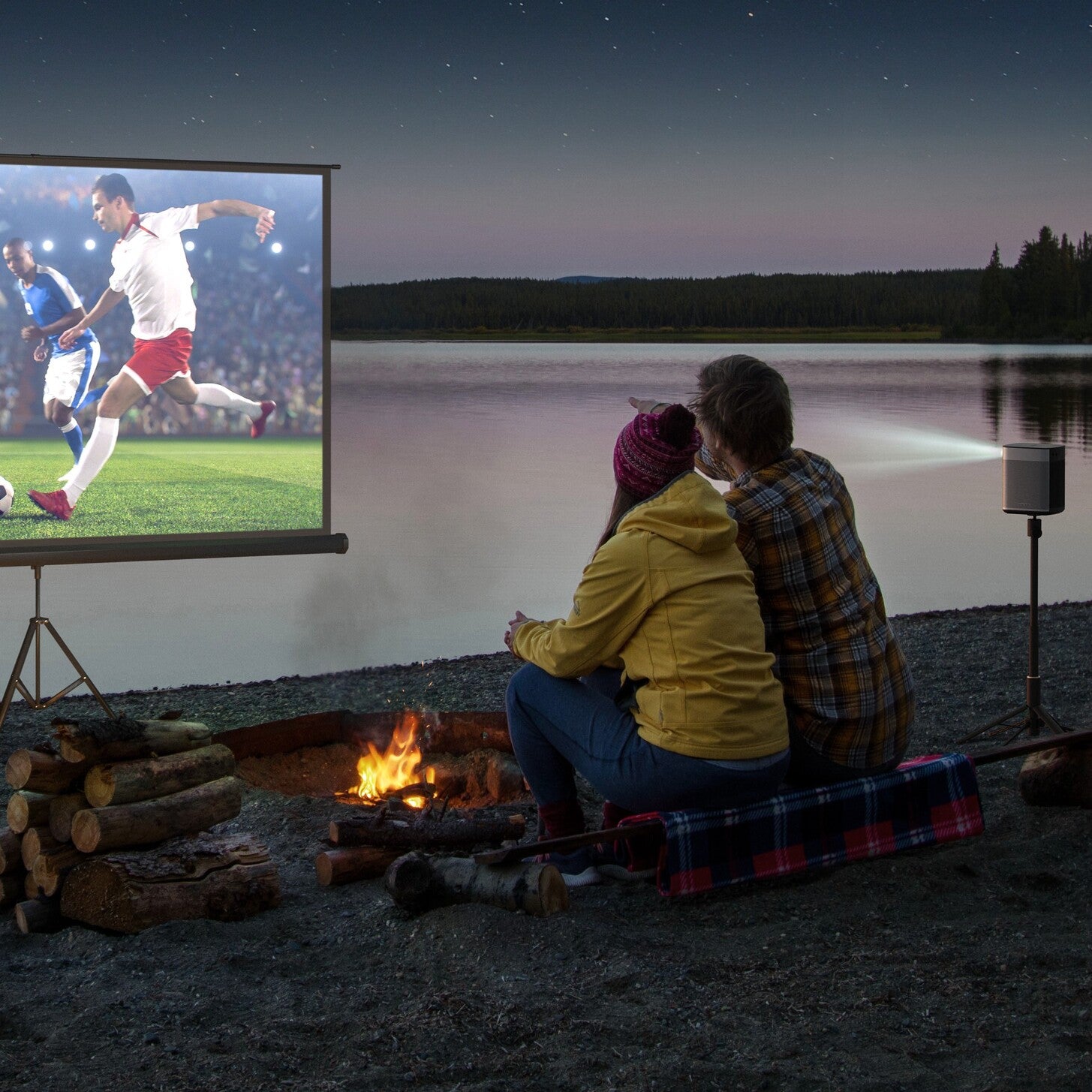 A Remarkable FIFA Viewing Experience With Smart Projectors
