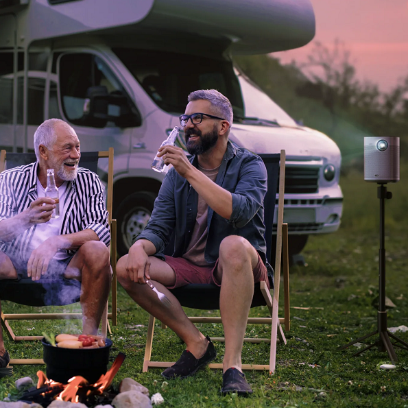 Embrace the Magic of a Portable Outdoor Projector