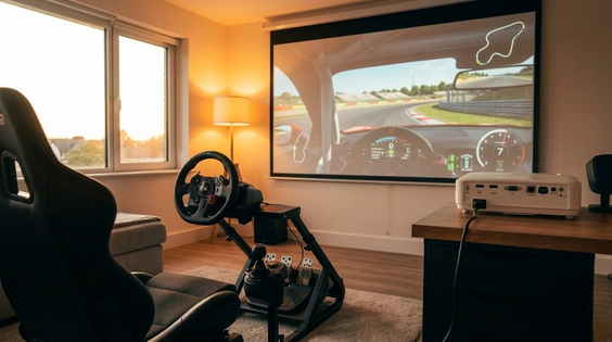 XGIMI projector with intelligent screen adaptation technology for optimal viewing