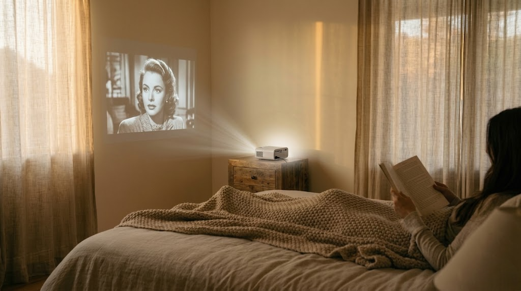 XGIMI projector with advanced cooling system for quiet and efficient operation