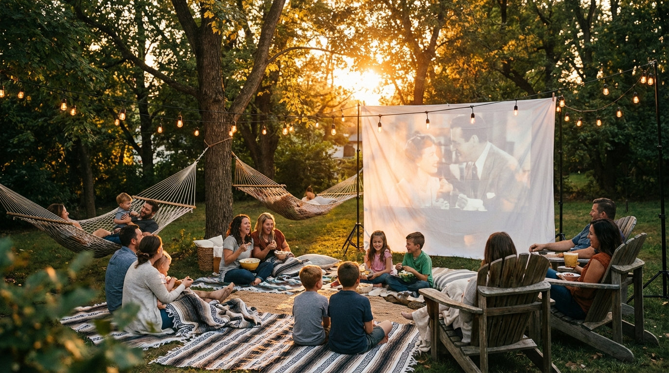 The Ultimate Backyard Movie Night Setup: Power, Screens, and Portable Projectors - Projector Guide
