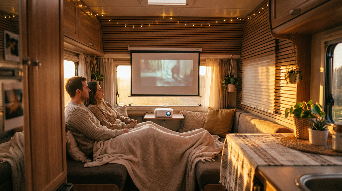 RV Projector Setup: Power, Mount & Image Tips for Nomads