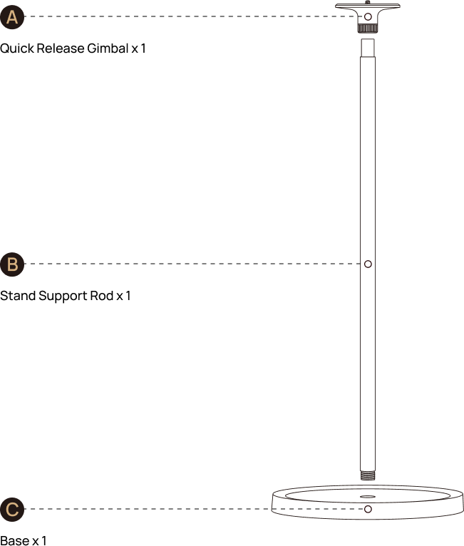 Projector Floor Stand | HORIZON S Series