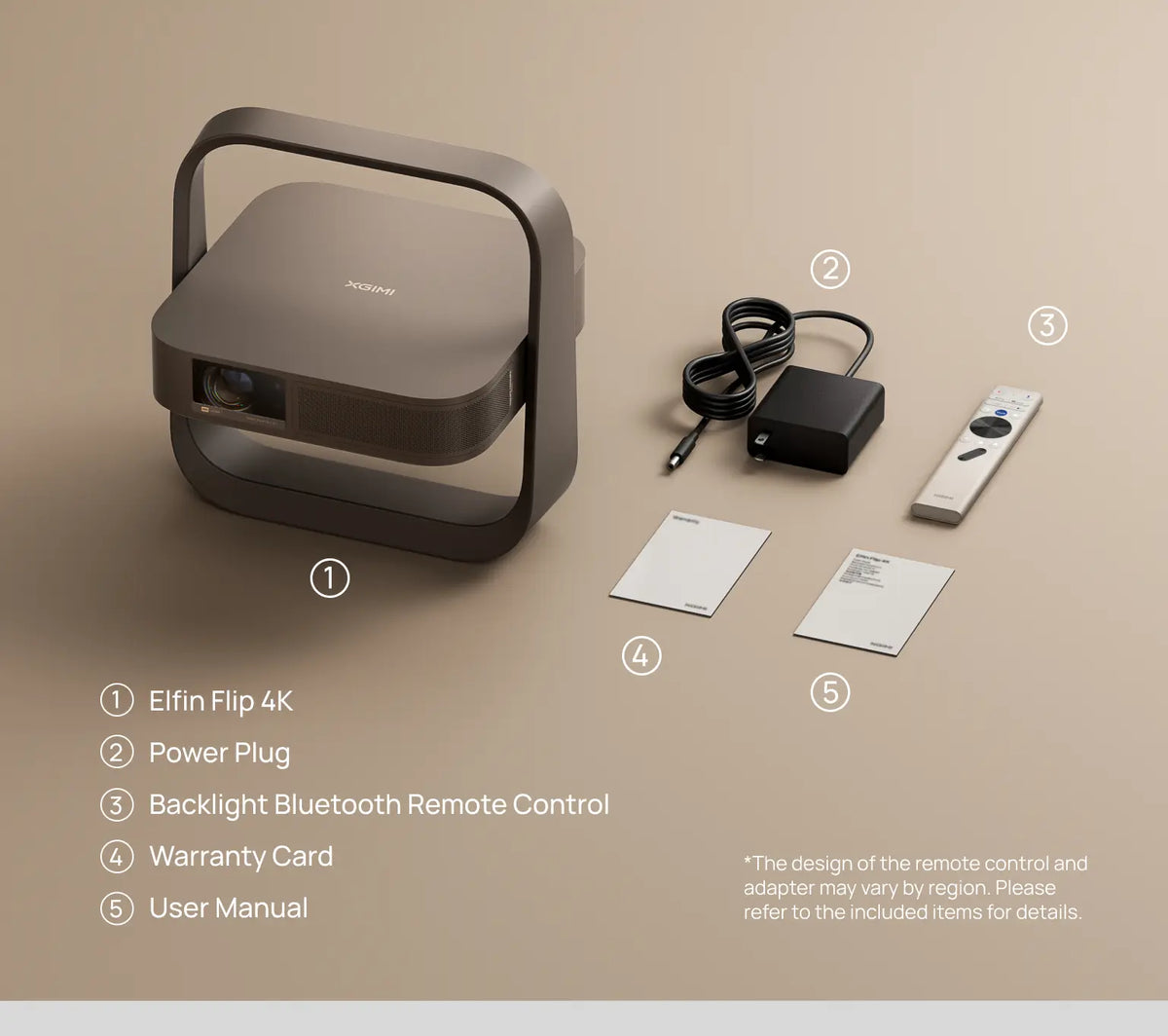 XGIMI Elfin Flip 4K Triple Laser Projector with Google TV XGIMI Elfin Flip 4K Triple Laser Projector with Google TV
