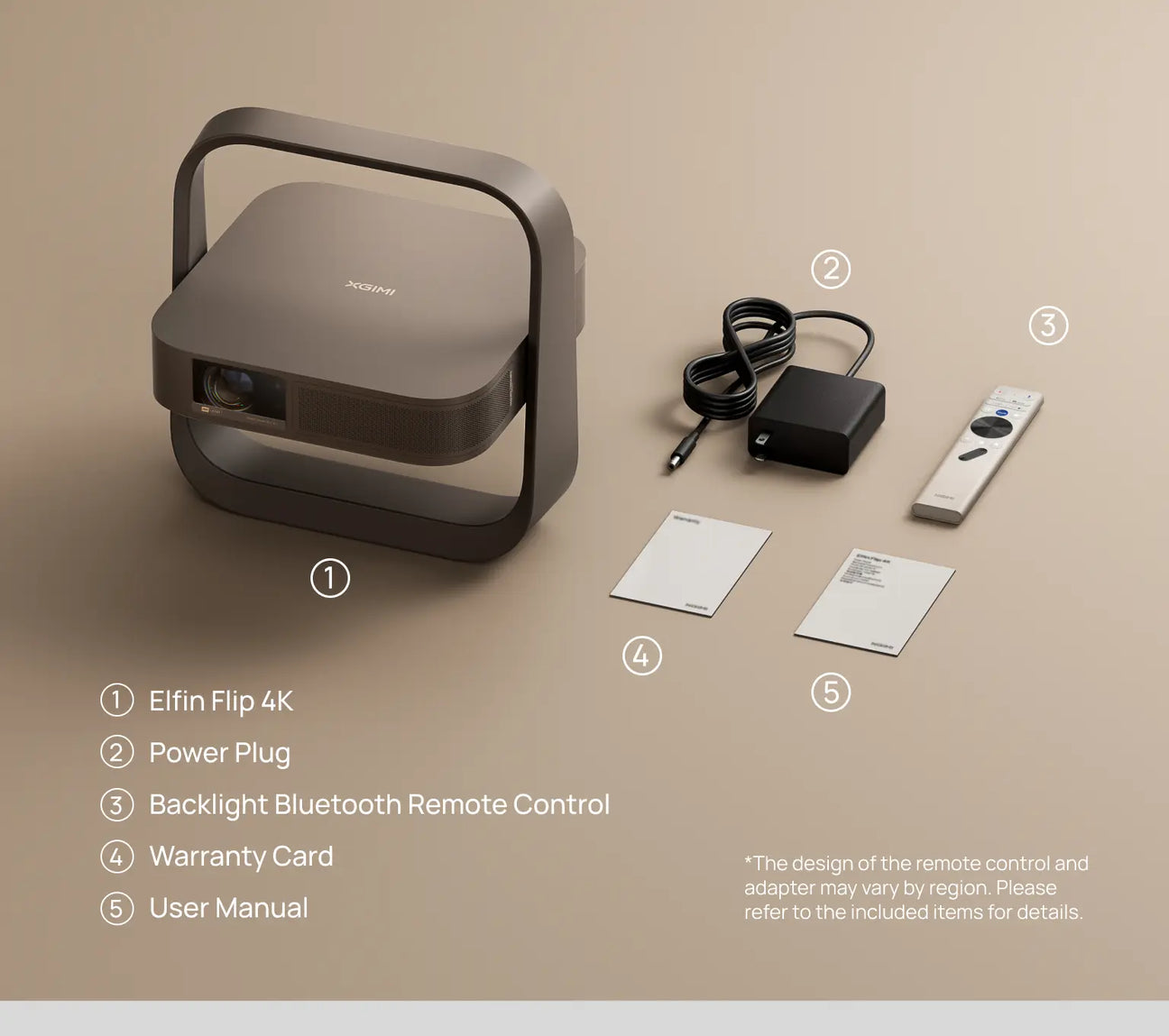 XGIMI Elfin Flip 4K Small Laser Projector 4K