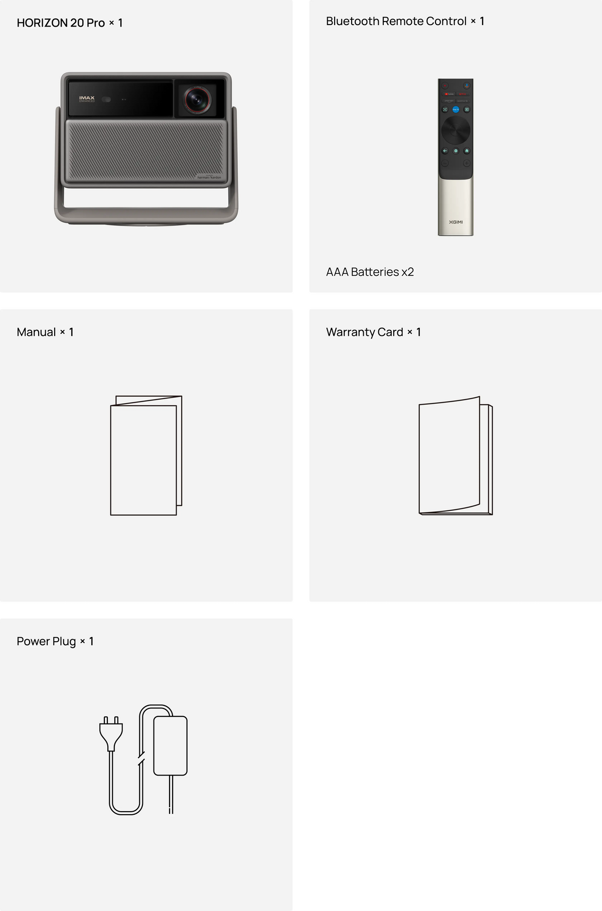 【美品】XGIMI HORIZON Pro 4K 箱・付属 品完備 XGIMI HORIZON 20 Pro Projector Limited Edition + EA SPORTS FC™ 26