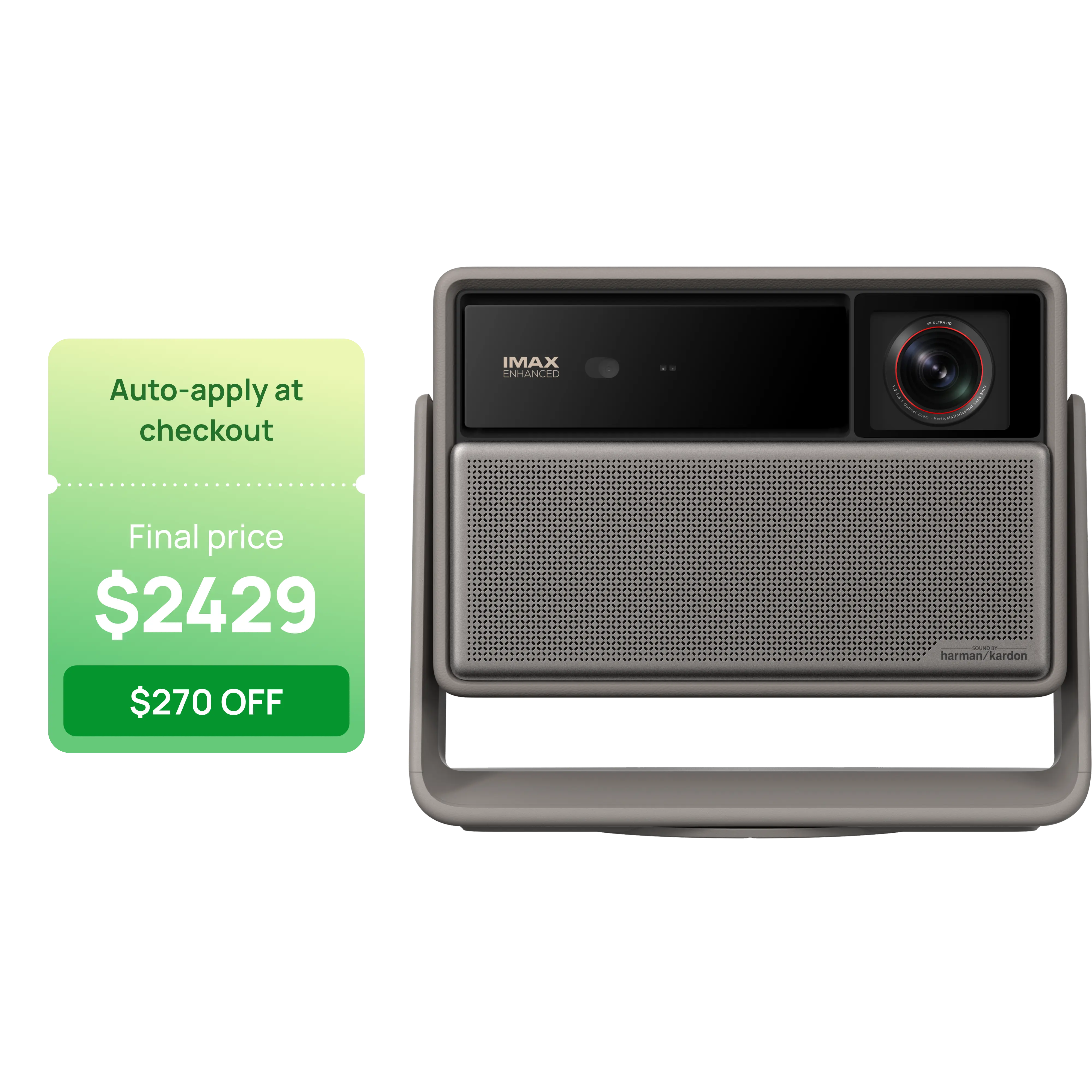 HORIZON 20 Max 4K Home Theater Projector | 5700 ISO Lumens HORIZON 20 Max 4K Home Theater Projector | 5700 ISO Lumens