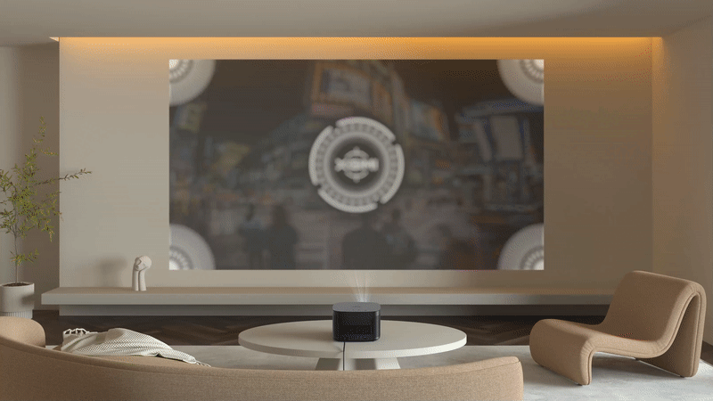 XGIMI Proyector Horizon Pro 4K, 1500 lúmenes ISO, proyector de películas  Android TV 10.0 con altavoces Harman Kardon integrados, proyector de cine  en casa con adaptación de pantalla Keystone : Electrónica 