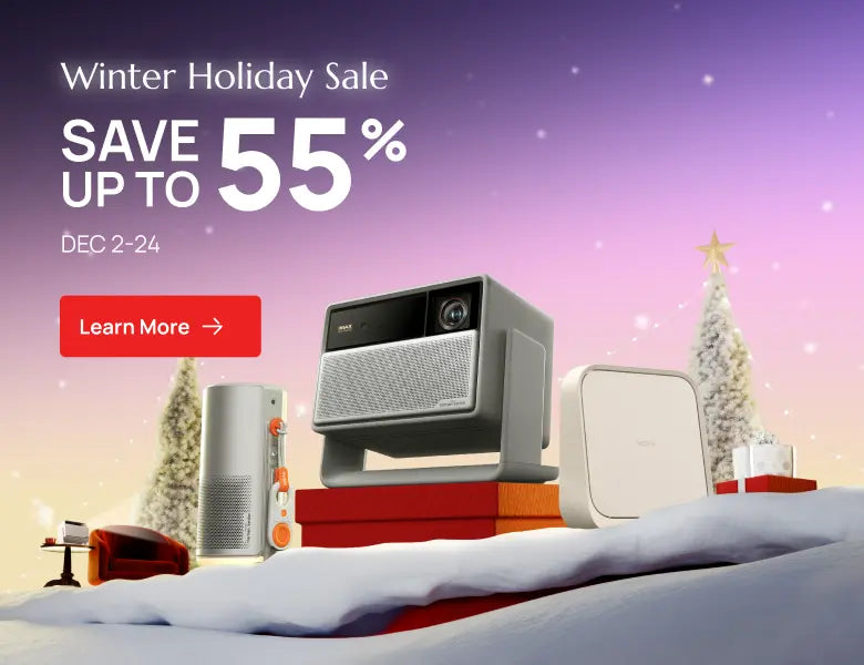 XGIMI Projectors Winter Holiday Sale 2025 Save Up to 55%, Dec 2-24