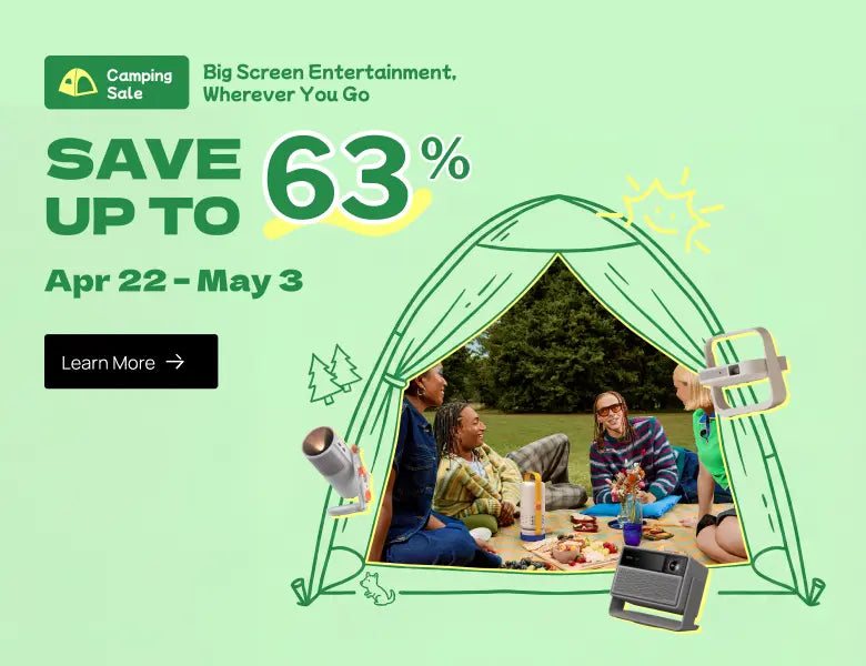 XGIMI Projector Camping Season Sale: Up to 63%OFF