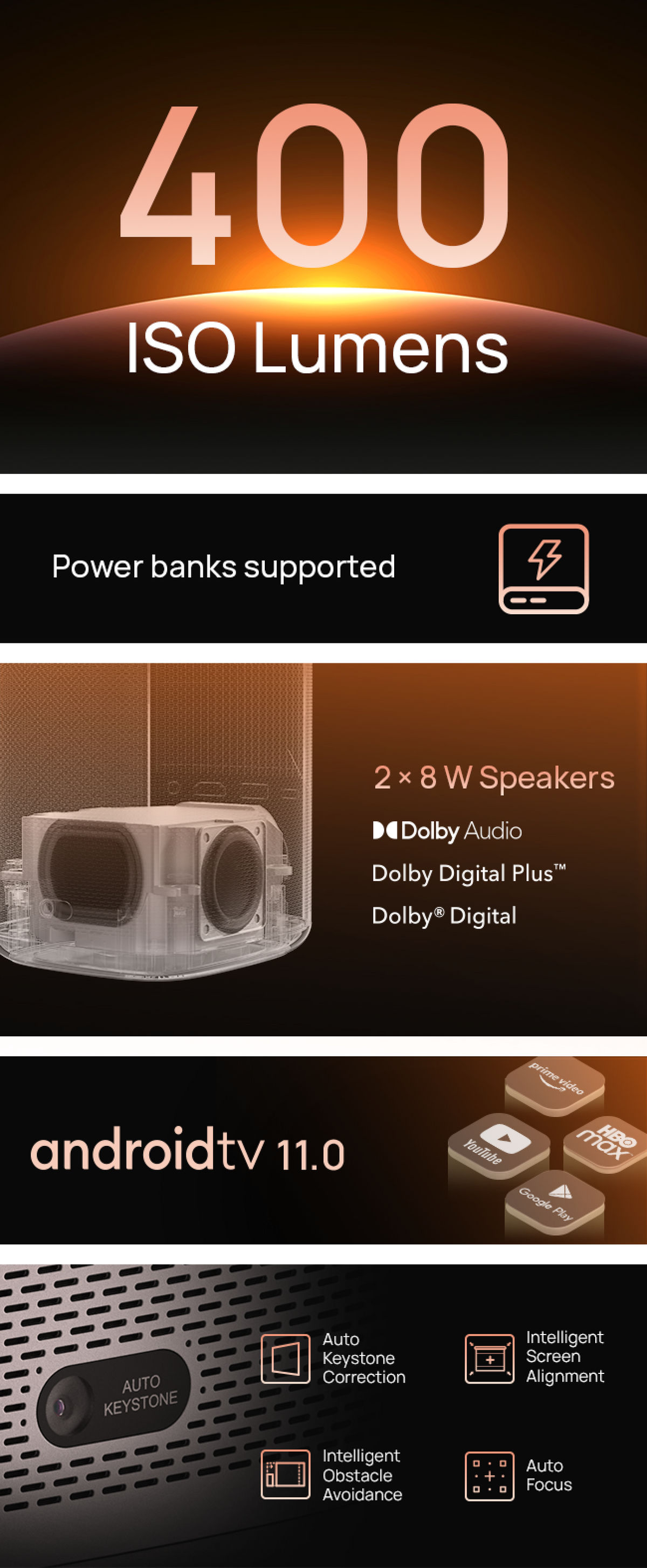 XGIMI MoGo 2 Mini Projector | Home & Outdoor