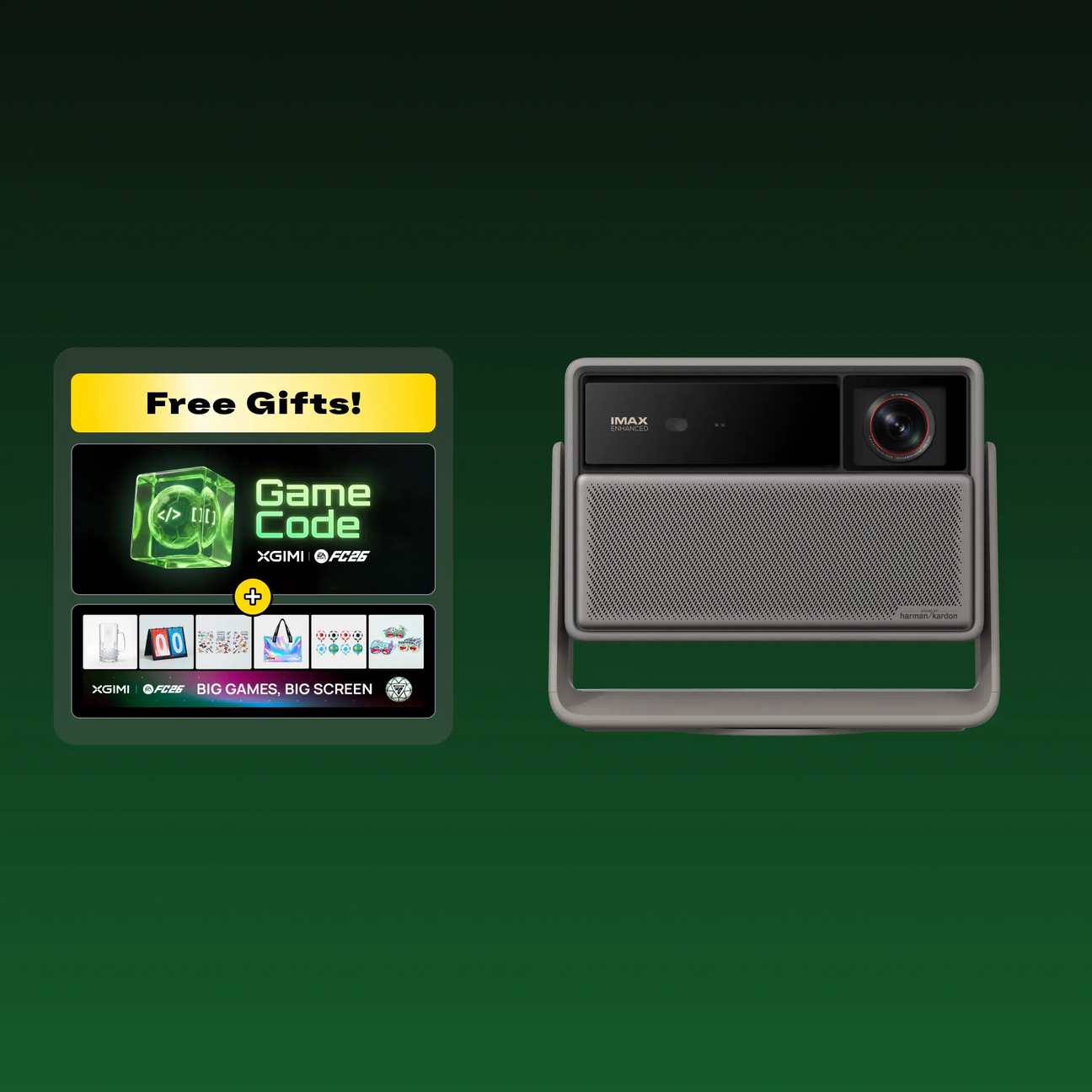 HORIZON 20 Pro 4K Smart Home Projector | 1ms Gaming Latency