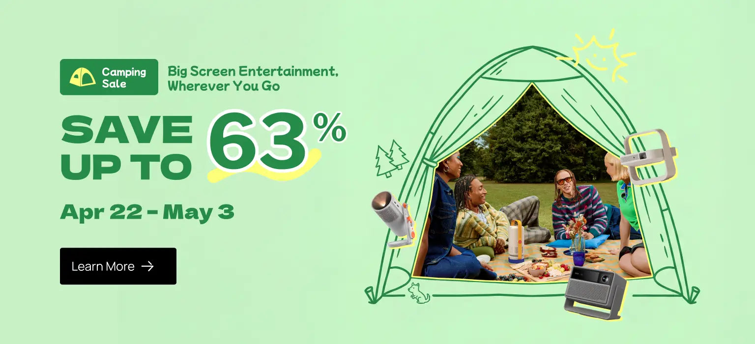 XGIMI Projector Camping Season Sale: Up to 63%OFF
