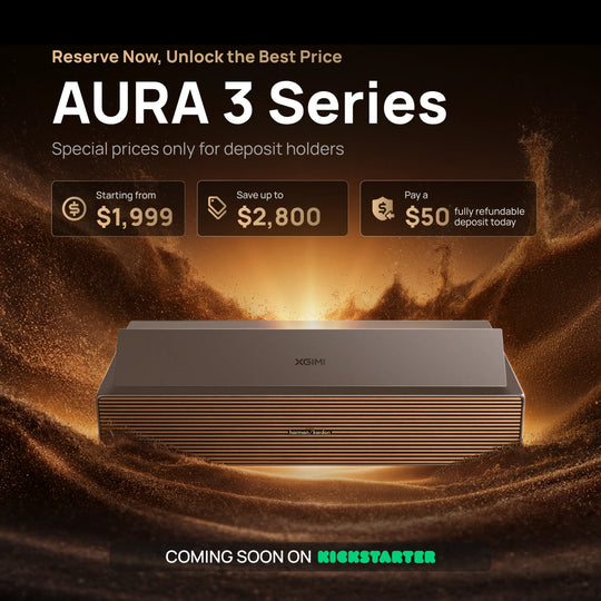 AURA 3 Series is coming soon on Kickstarter