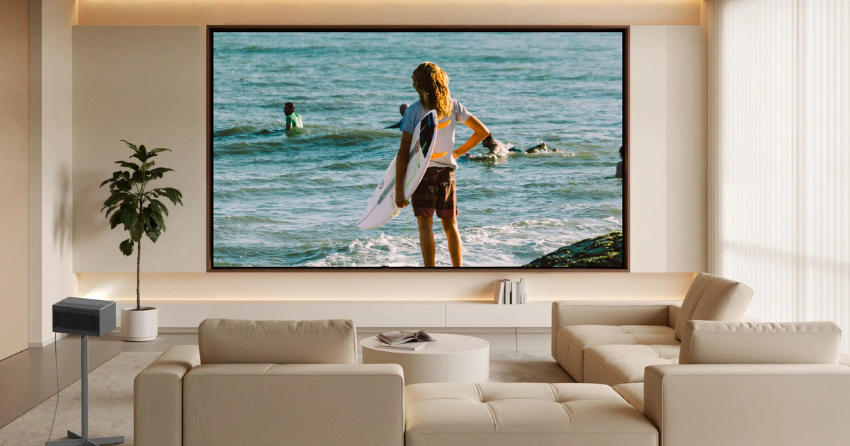 Projector Tan TITAN Noir Max | 4K Laser Projector with 7000 ISO Lumens