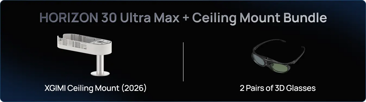 XGIMI HORIZON 30 Ultra Max 4K 120Hz Projector | Pre-Order Now